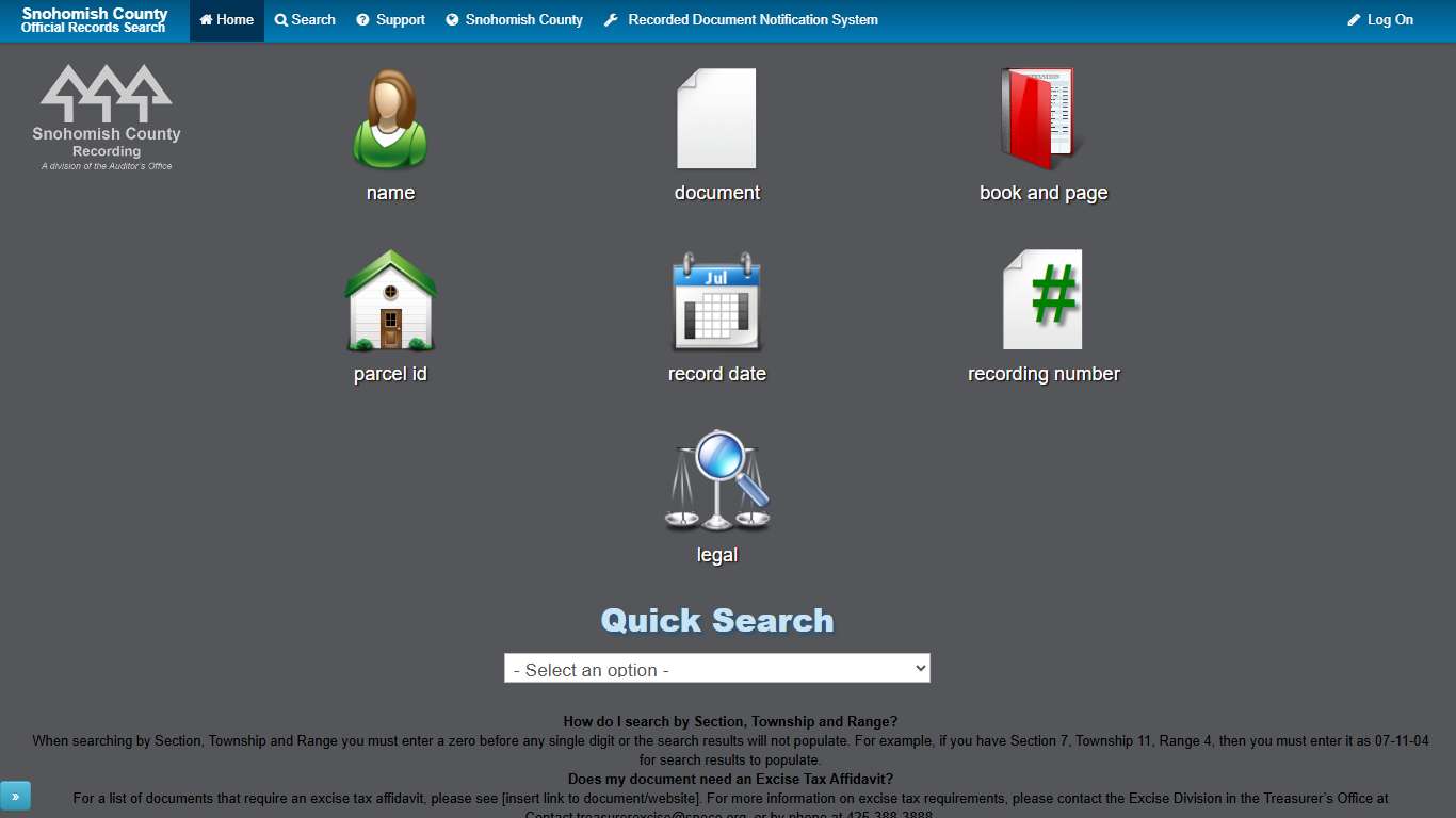 Landmark Web Official Records Search